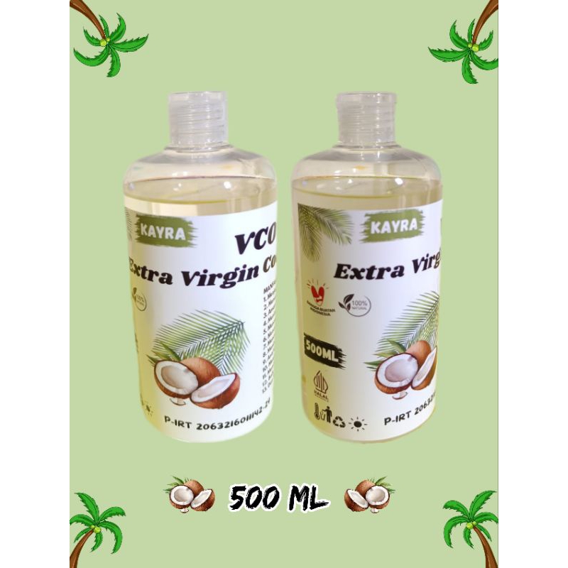 

Extra Virgin Coconut Oil (VCO)500ML/ Minyak Kelapa 500ml
