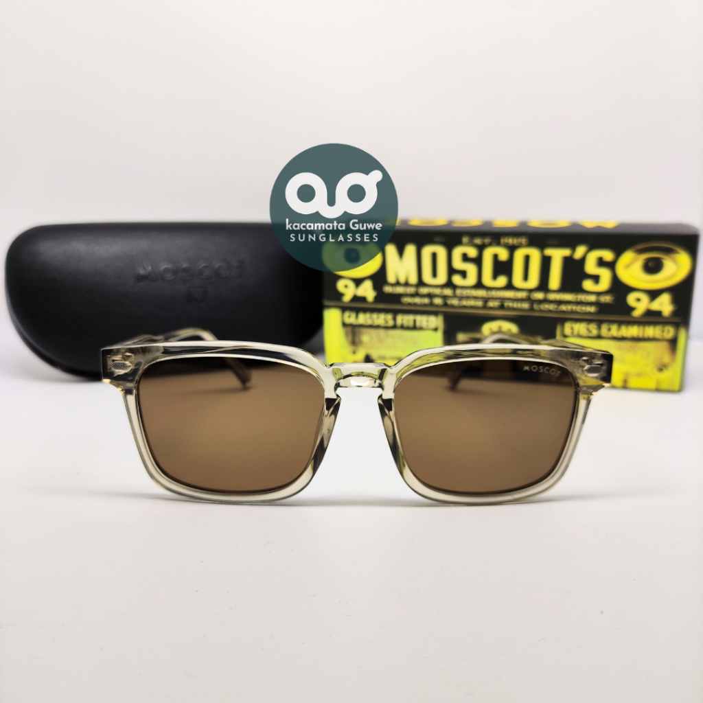 Kacamata Hitam Lari Sepeda Gaya MOSCOT Sunglasses Pria Wanita