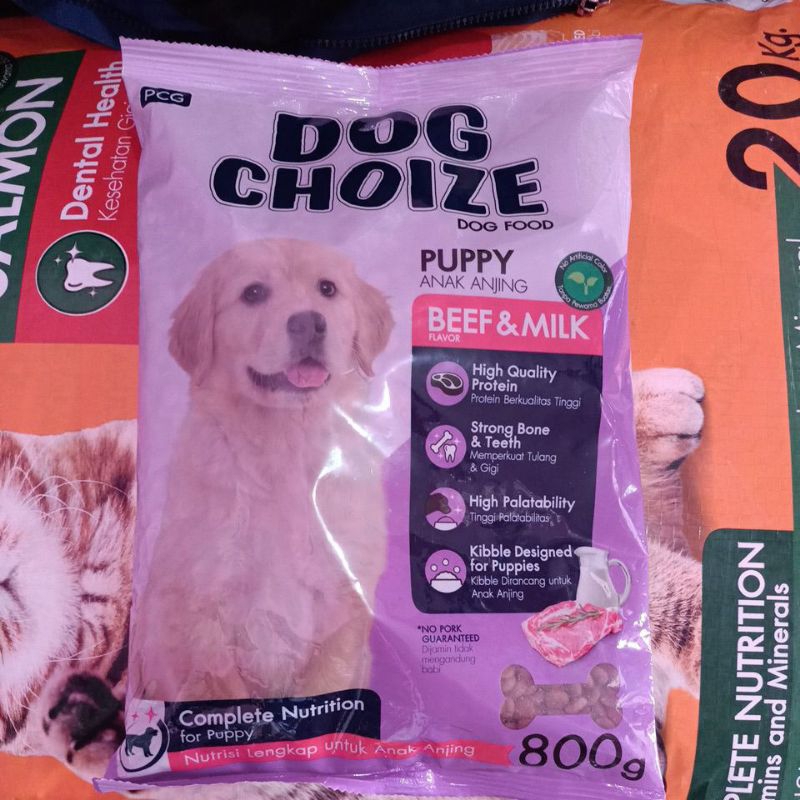 dog choize puppy dogfood puppy