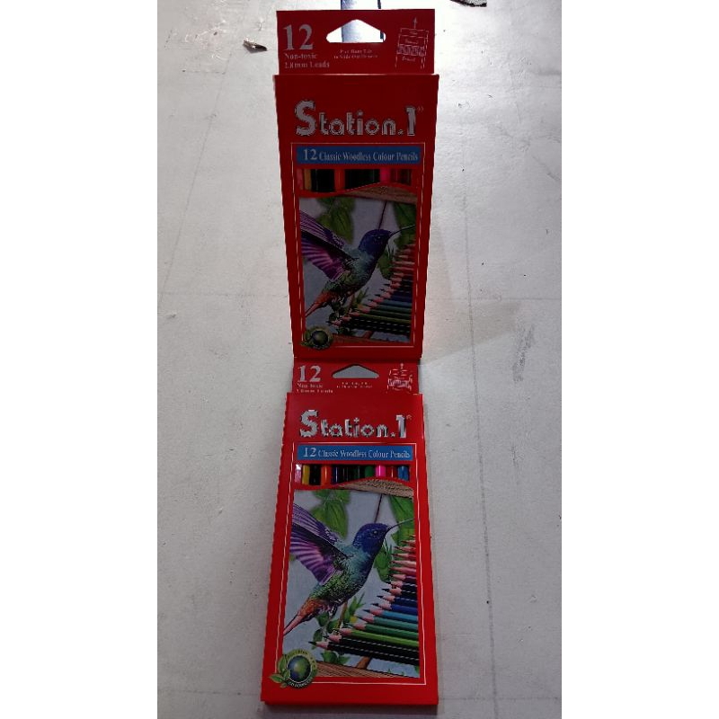 

pensil mewarnai station panjang color high grade (12 warna)