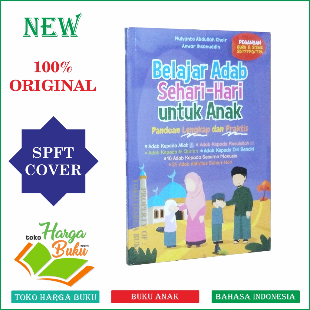 Foto Belajar Adab Sehari-Hari Untuk Anak Panduan Lengkap dan Praktis Buku Anak Islam Penerbit Rumah Quran Annisa