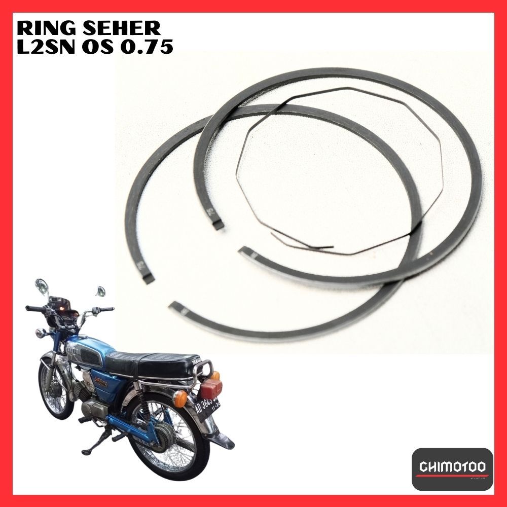 Ring Seher Piston Yamaha L2sn L2s L2super L2 Super