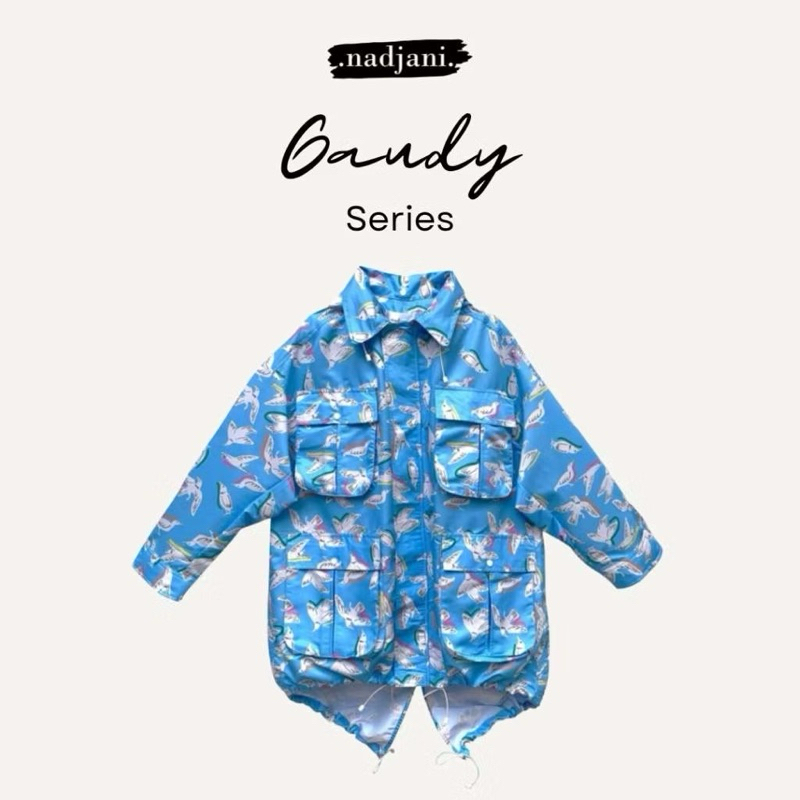 NEW Nadjani Jaket Gaudy Series Blue