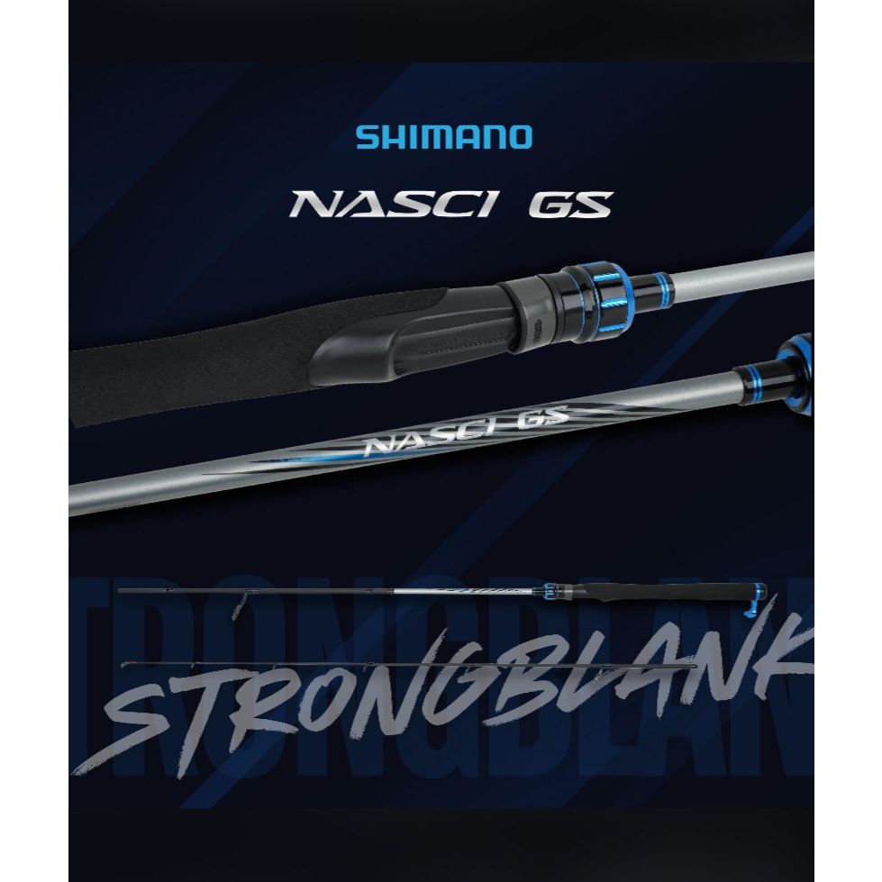 JORAN SHIMANO 2024 NASCI GS S60M / 180CM / 8-17 Lbs / Joran Galatama Series Terbaru / Joran Kolam Te