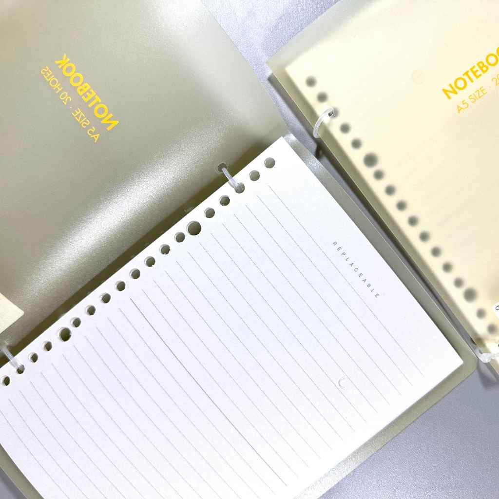 

(PCS)BINDER NOTEBOOK COLORFULL A5 / BINDER PANMOMO A5