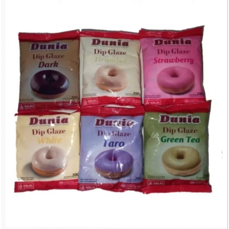 

GLAZE DUNIA KEMASAN 200GR (1pcs)