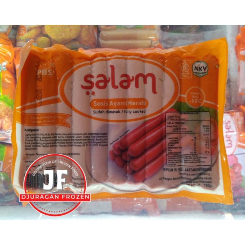 

SALAM Sosis Ayam Merah 750gr