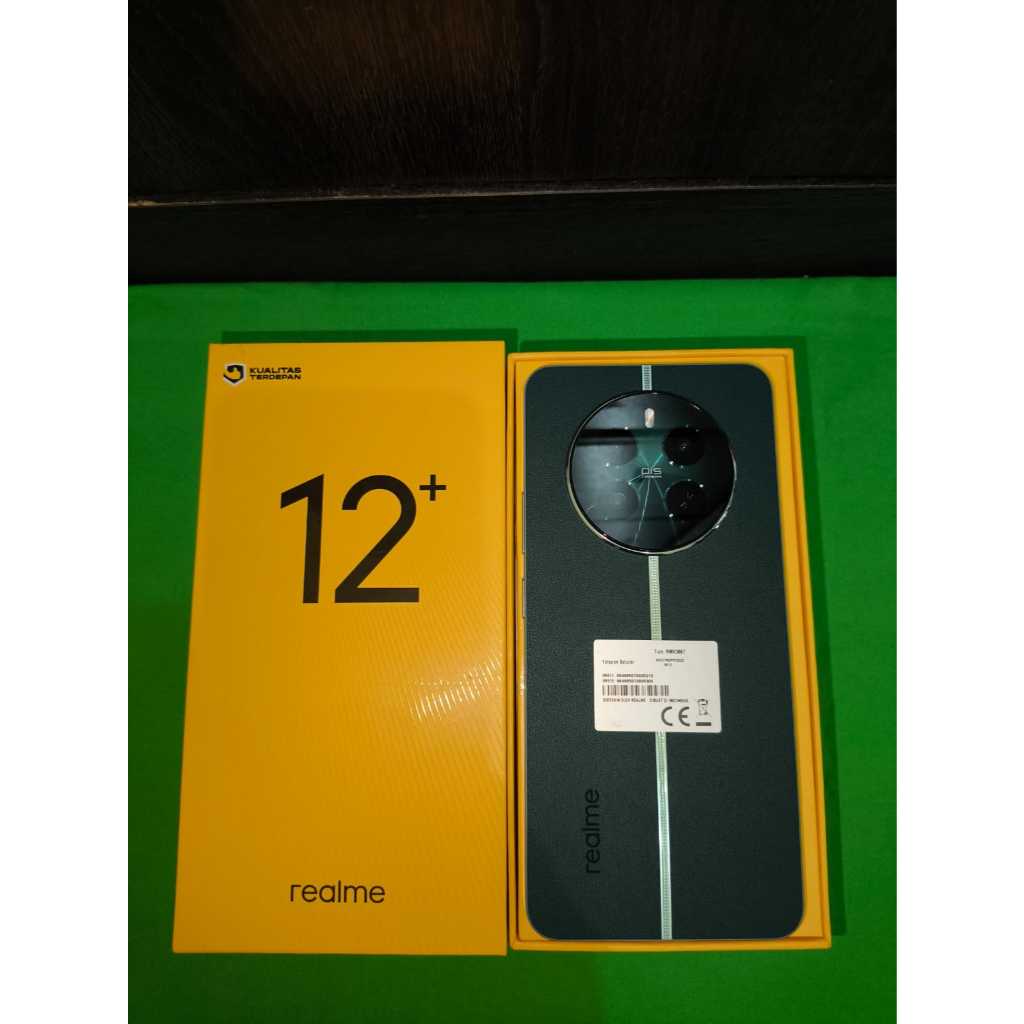 realme 12 plus 5G 8/256GB SECOND FULLSET GARANSI