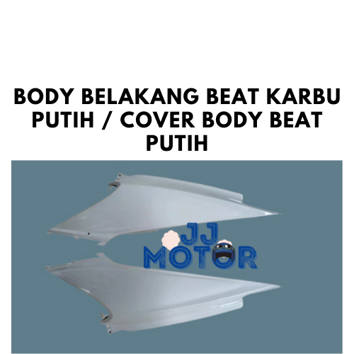 BODY BELAKANG BEAT KARBU PUTIH / COVER BODY BEAT PUTIH
