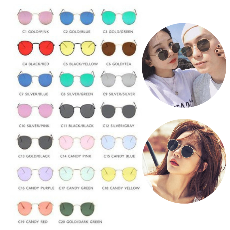 K708 Kacamata Pantai Wanita Kacamata Hitam Pria Sunglasses Fashion Unisex