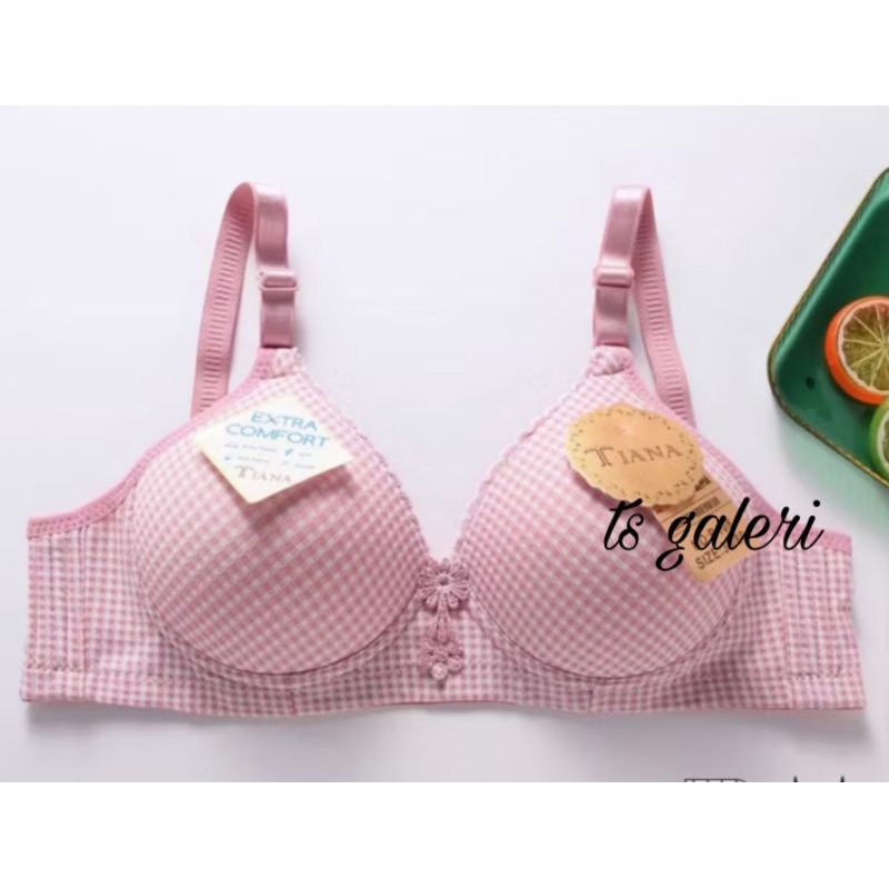 Terbaru Bra A108 Bra abg tanpa kawat cup A Bra full cup ukuran 34.36.38.40