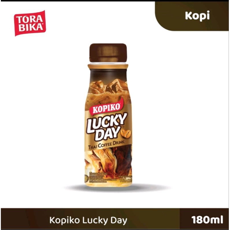 

Kopiko Lucky Day, Thai Coffee Drink 180 ml isi 4 pcs