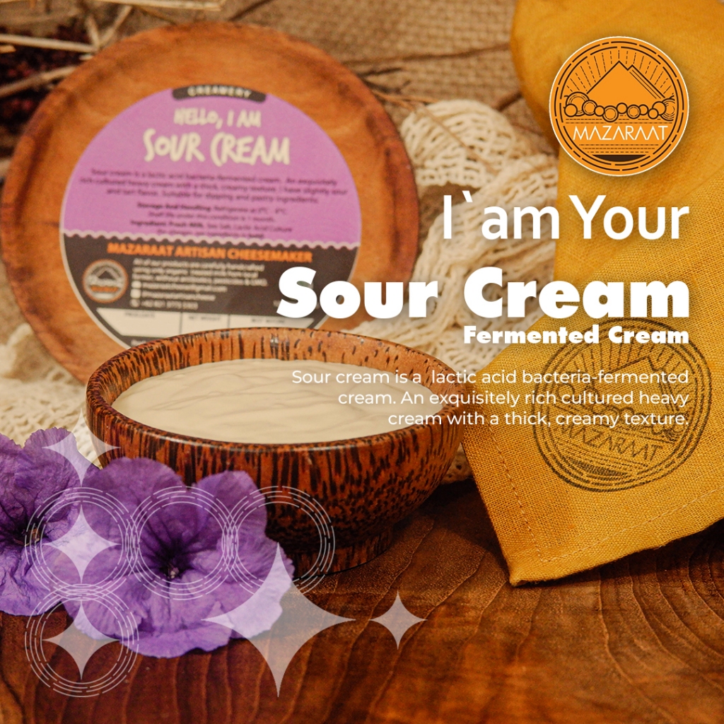 

Sour Cream Mazaraat Cheese