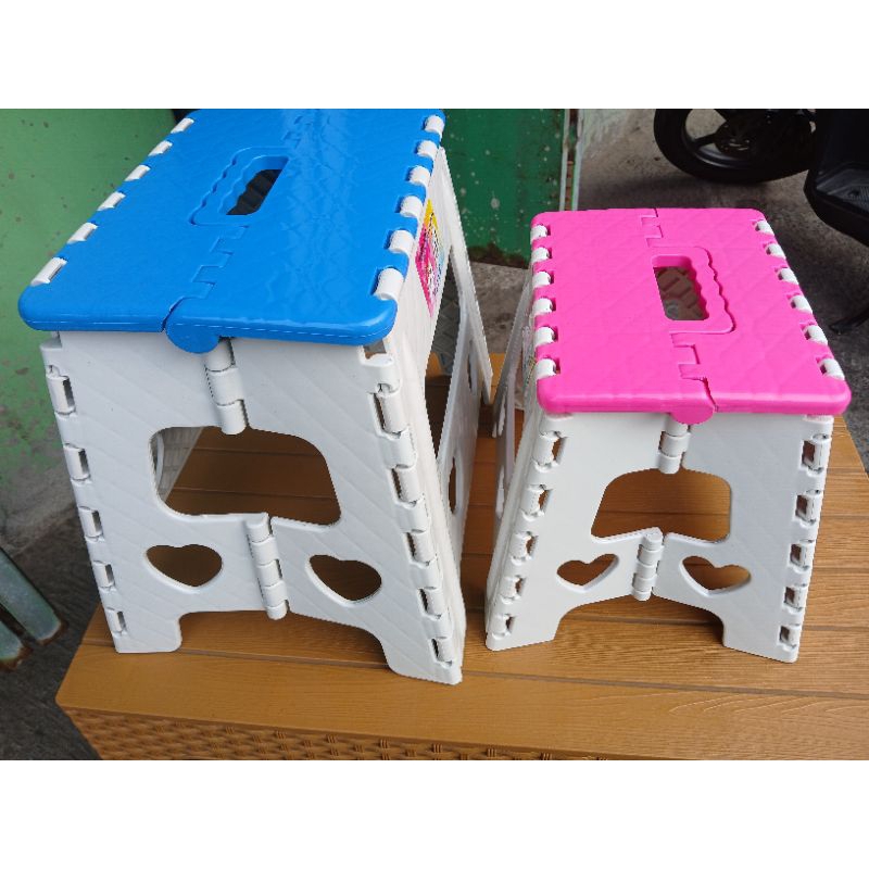 Kursi jongkok kursi lipat bangku lipat plastik M dan L