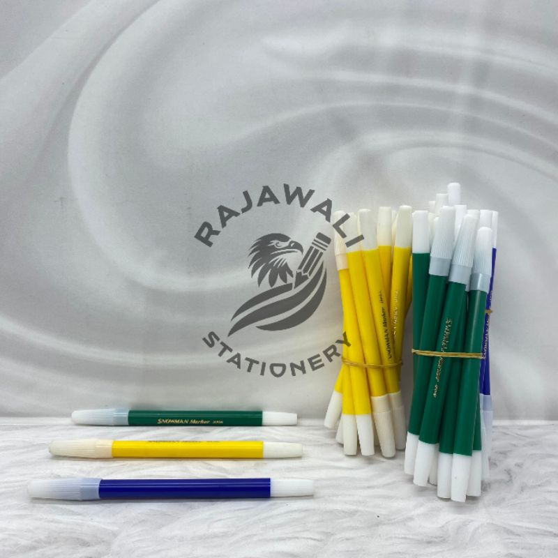 

Snowman Spidol Eceran/ Hijau, Kuning & Biru/ HARGA TERJANGKAU, KUALITAS TERBAIK/ FREE BONUS RANDOM!