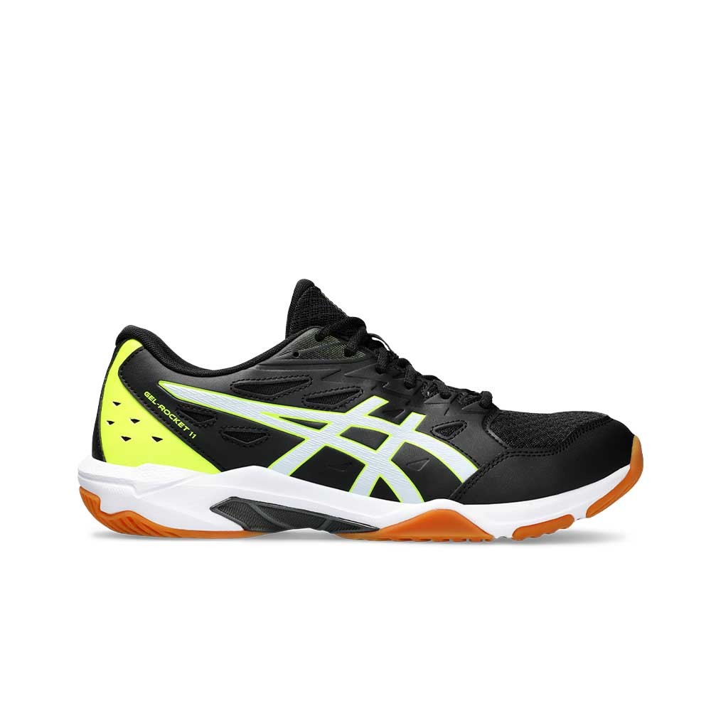 SEPATU BADMINTON & VOLLEY INDOOR PRIA ASICS GEL ROKET 11 1071A094 001 ASLI ORIGINAL BNIB