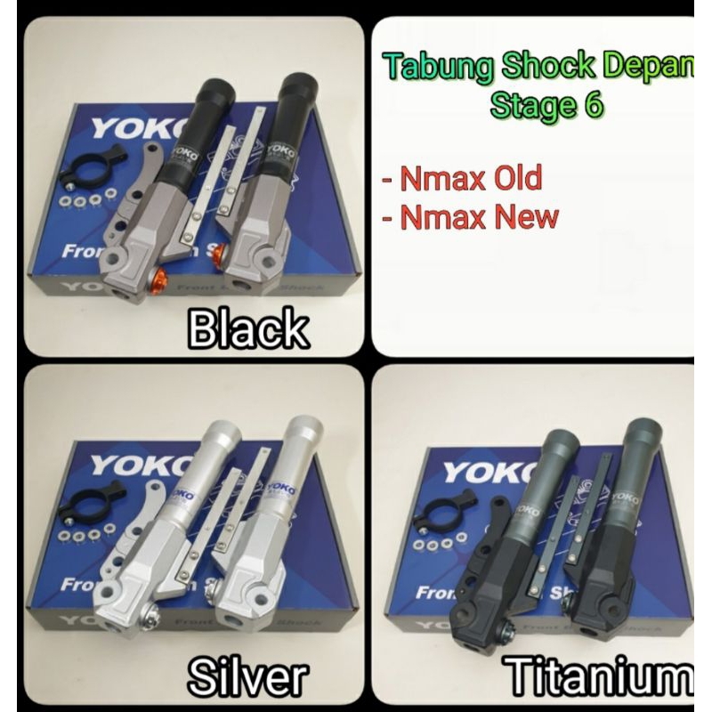 TABUNG SHOCK DEPAN RT STAGE YAMAHA NMAX / TABUNG STAGE RT YAMAHA NMAX