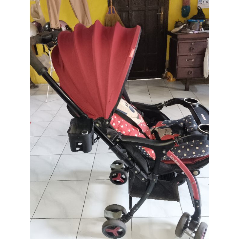 Chris & Olins Vadso Stroller Bayi bekas second preloved kereta bayi