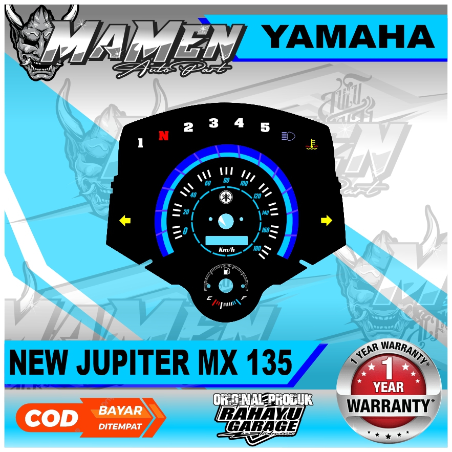 PAPAN SPEEDOMETER CUSTOM YAMAHA NEW JUPITER MX 135