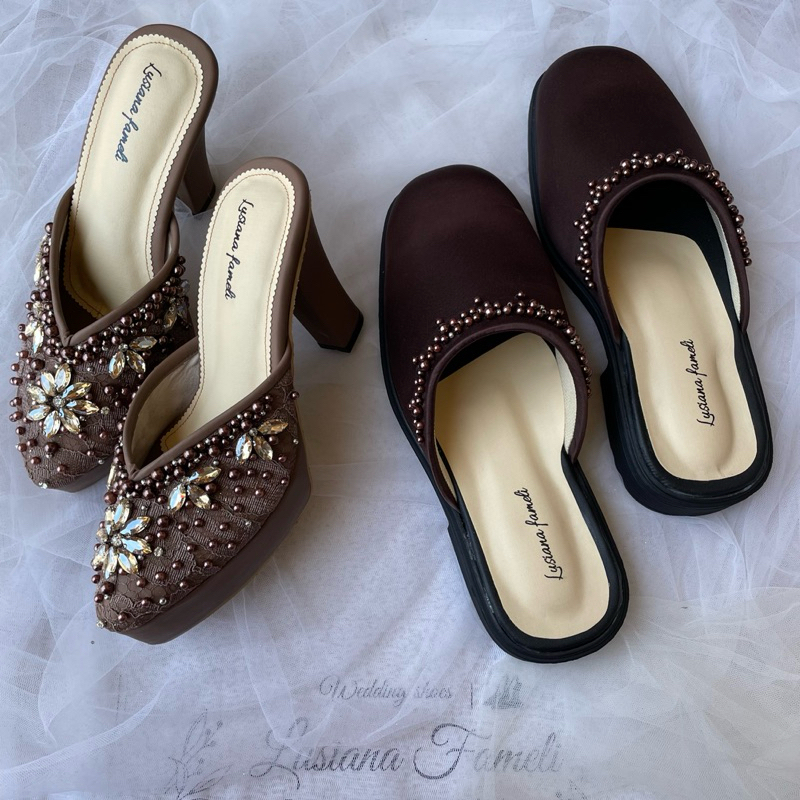 Couple Fawaz | sepatu couple pengantin pria dan wanita sepatu pesta wedding shoes