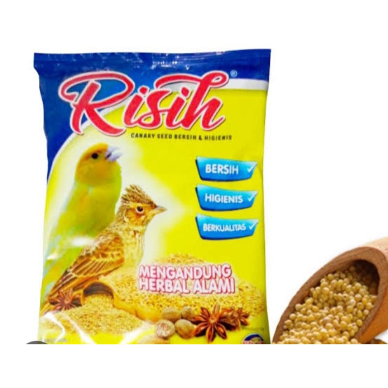 Ebod Risih Pakan Burung Kenari Branjangan Racikan Lengkap