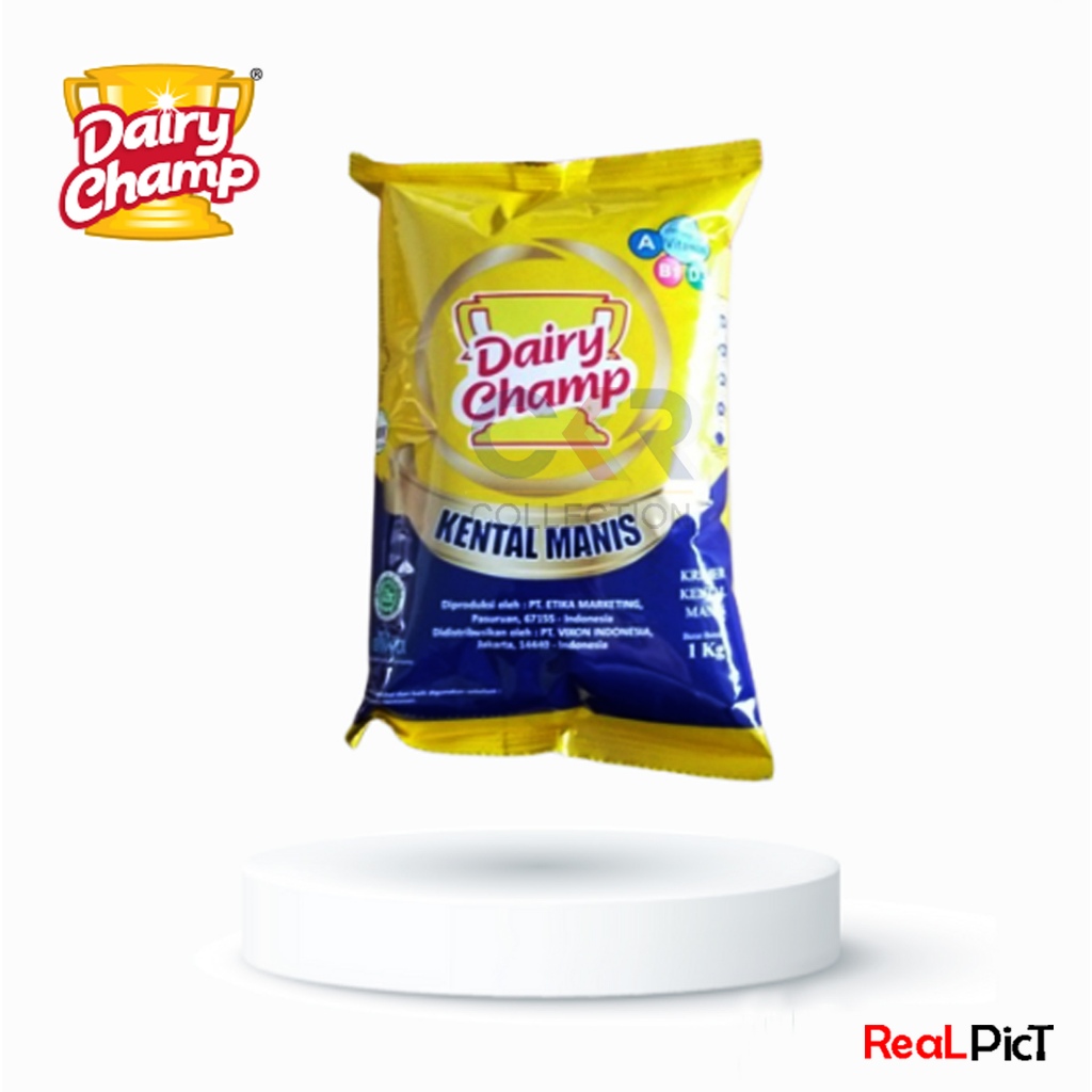 

Dairy Champ Pouch 1kg Susu Kental Manis