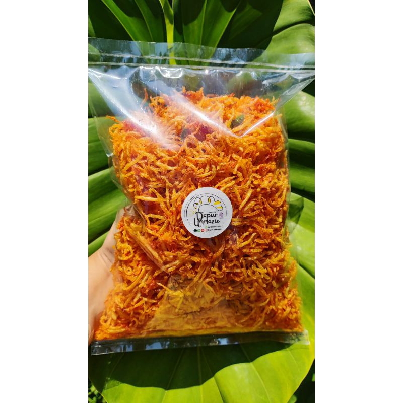 

(COD) TERMURAH KERING KENTANG MUSTOFA UMMAZIE HALAL HOMEMADE NON MSG PREMIUM 500 GRAM KENTANG ASLI