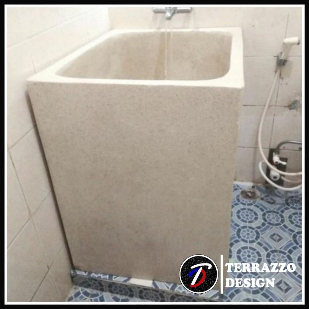 bak mandi teraso kotak p55 t 60 l 50