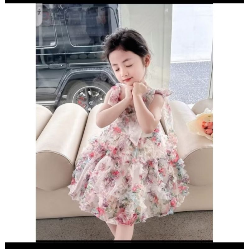 DRESS BUNGA BKK CUTE