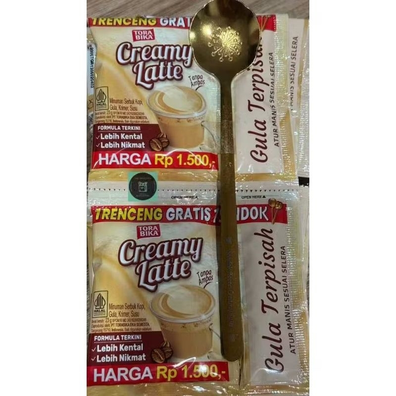 

TORABIKA Creamy Latte Renceng isi 10 × 25g