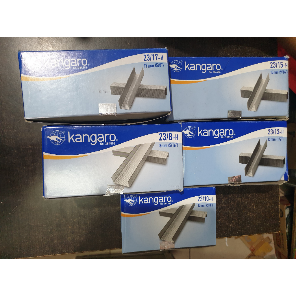 

Isi Staples KANGARO 1000 Staples 8 mm 10 mm 13 mm 15 mm 17 mm