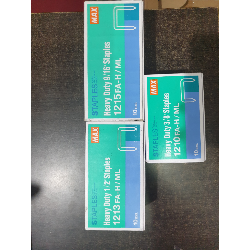 

Isi Staples MAX 1000 Staples 10 mm 13 mm 15 mm