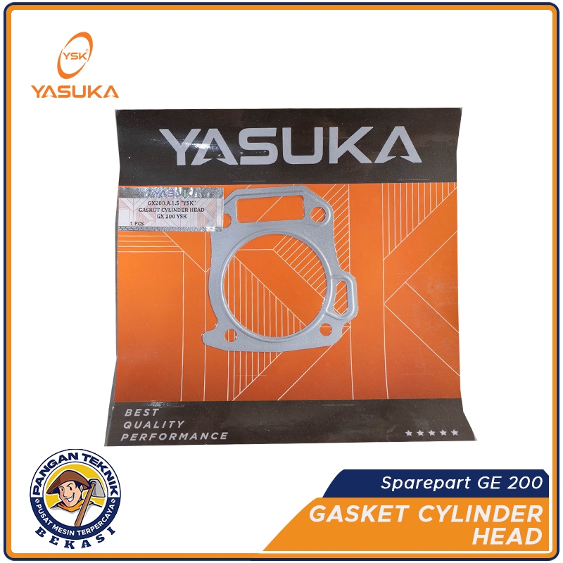 Gasket Cylinder Head GX200 Yasuka | Sparepart Mesin Bensin