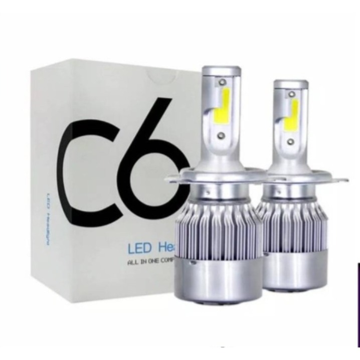 LED Headlight C6 36 Watt H4 H11/ LED H4 H11 Ultra Bright DIM Set