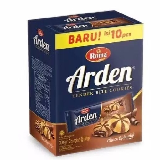 

(BOX) Roma ARDEN Biskuit Tender Bite Cookies Isi 10Pcs