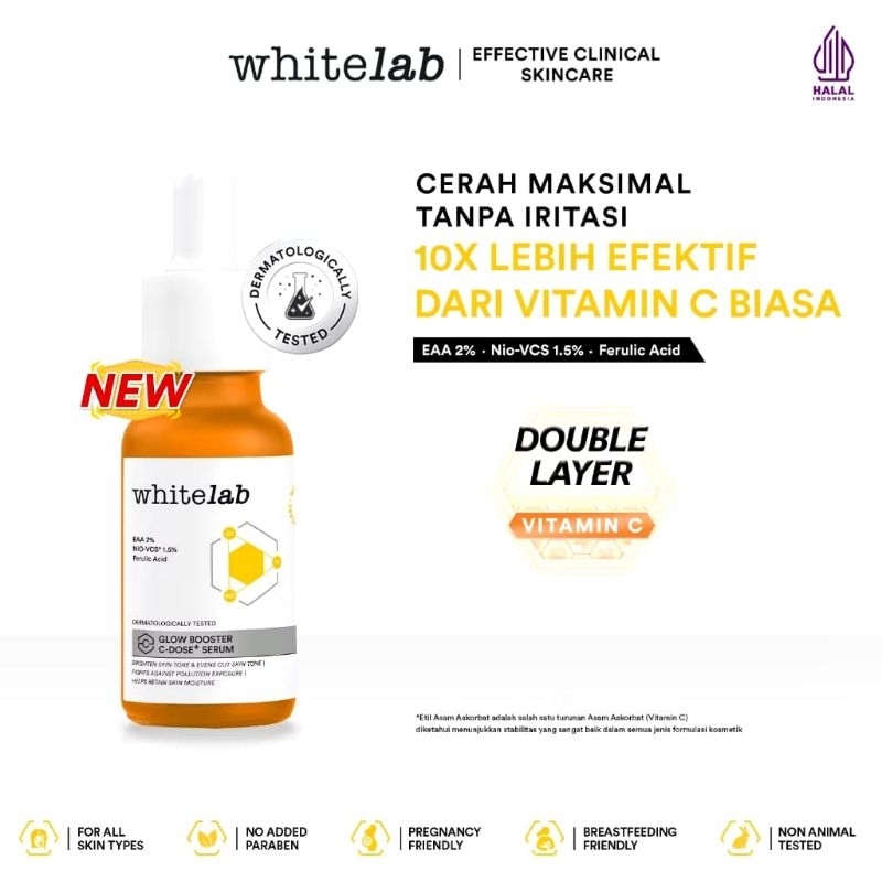 WHITELAB Whitelab whitelab - WHITELAB Whitelab Glow Booster C-Dose Serum - Whitelab C-Dose Serum - W