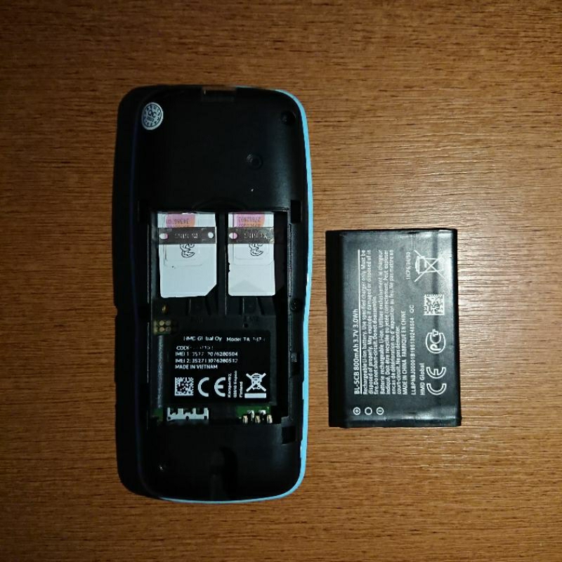 Baterai Nokia N105 Ta-1034