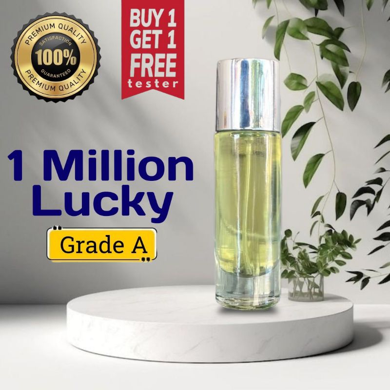 Parfum 1 Million Lucky/Jayrosse Grey | 100% Bibit Premium Super (Grade A)