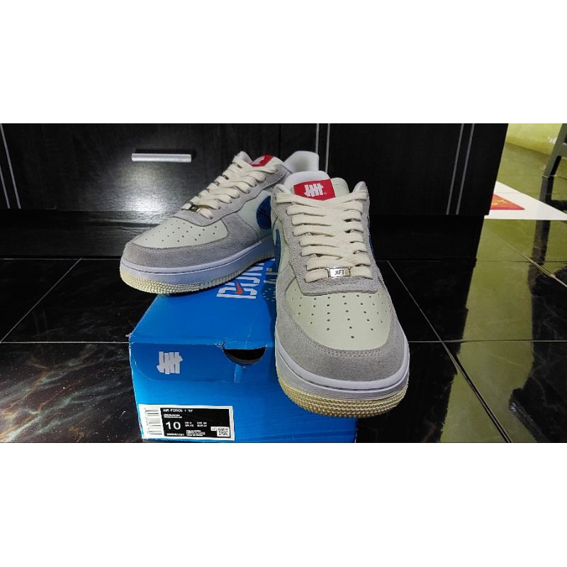 NIKE X UNDEFEATED AIR FORCE 1 LOW "5 ON IT" SNEAKERS - [SIZE 44]