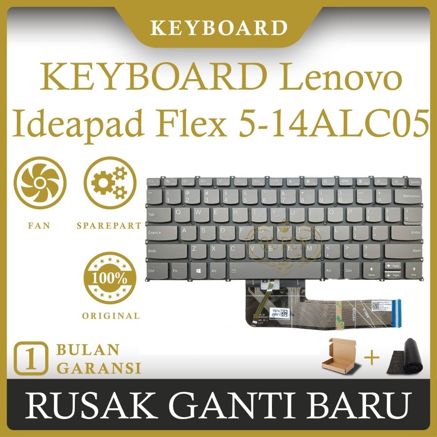 KEYBOARD LAPTOP Lenovo Ideapad Flex 5-14ALC05 ORIGINAL