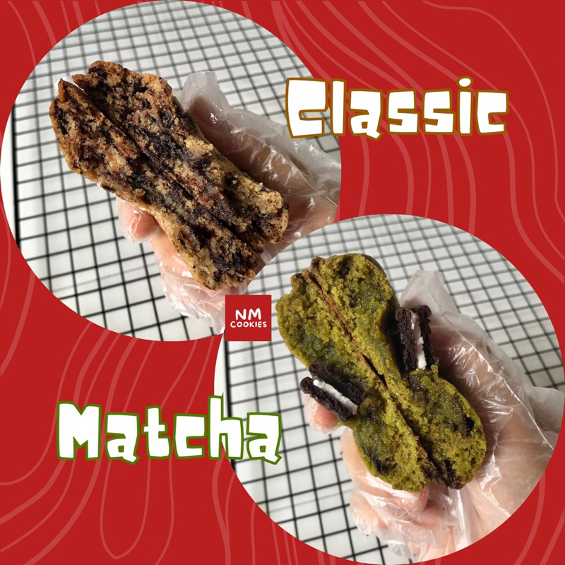 

Mix 3 Matcha 2 Classic Soft Cookie - NM Cookies