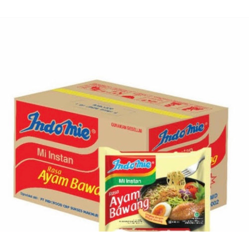 

Indomie Mi Instan Ayam Bawang 69 Gr 1 Dus isi 40 Pcs