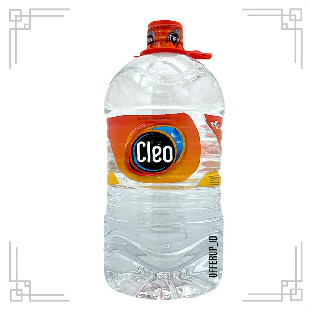 

AIR MINERAL GALON 6 LITER CLEO