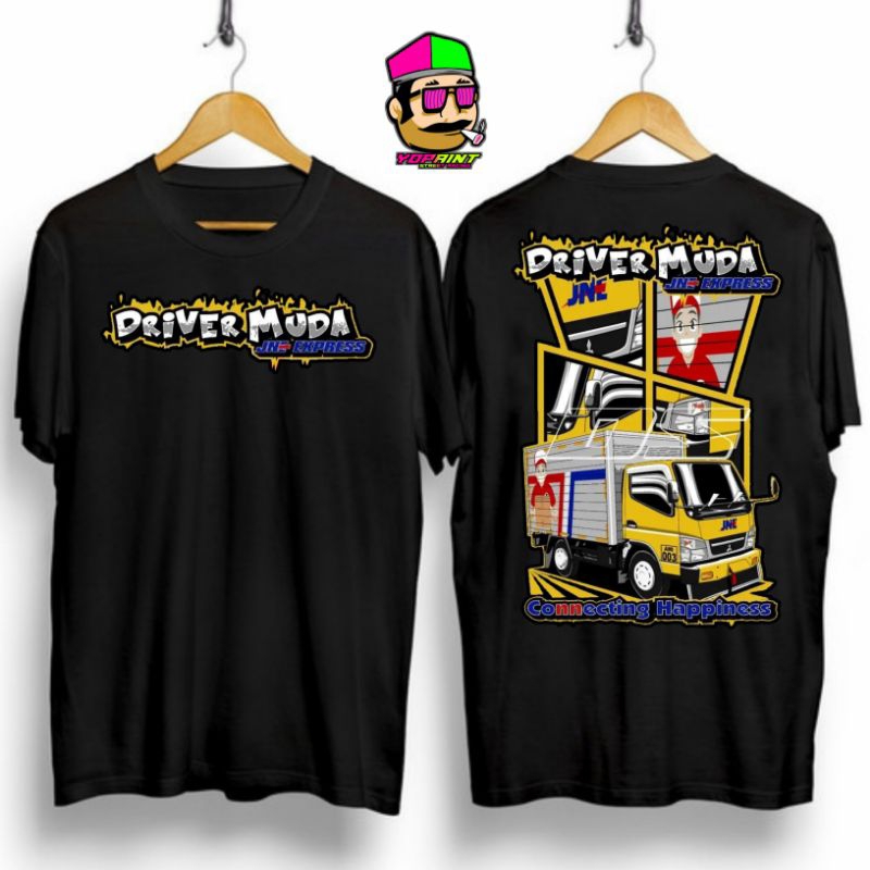 kaos truk driver muda JNE