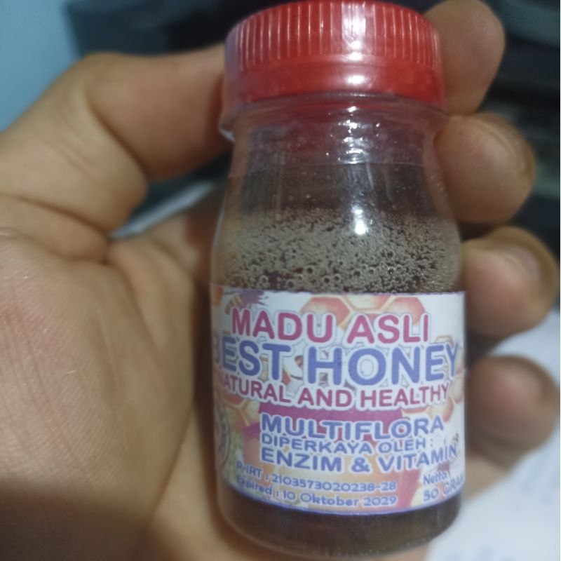 

Madu Asli 50 Gram Tambahan Gurah / Minuman Herbal / dll