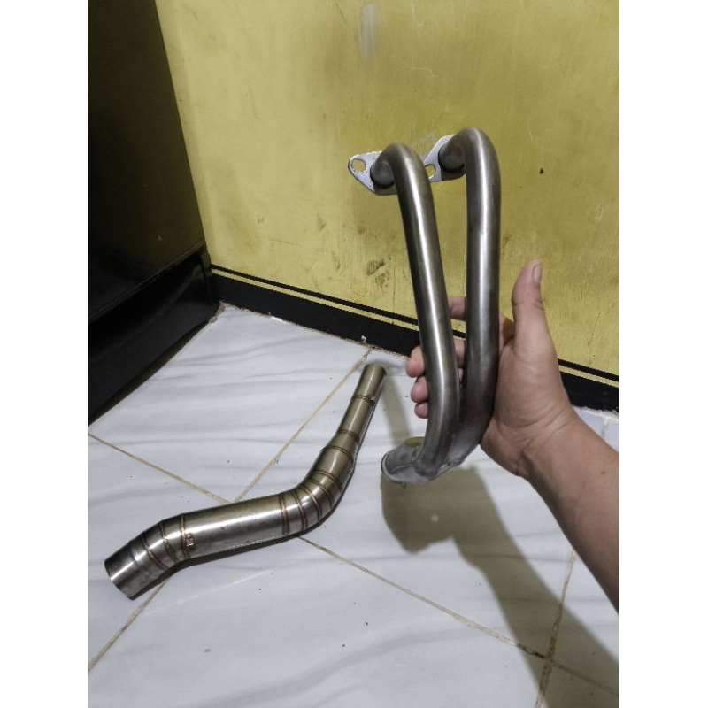 header knalpot racing Ninja 250 fi old 2013-2017