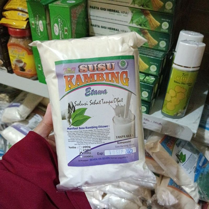 

(500 gram) susu kambing 7on7 / susu kambing etawa