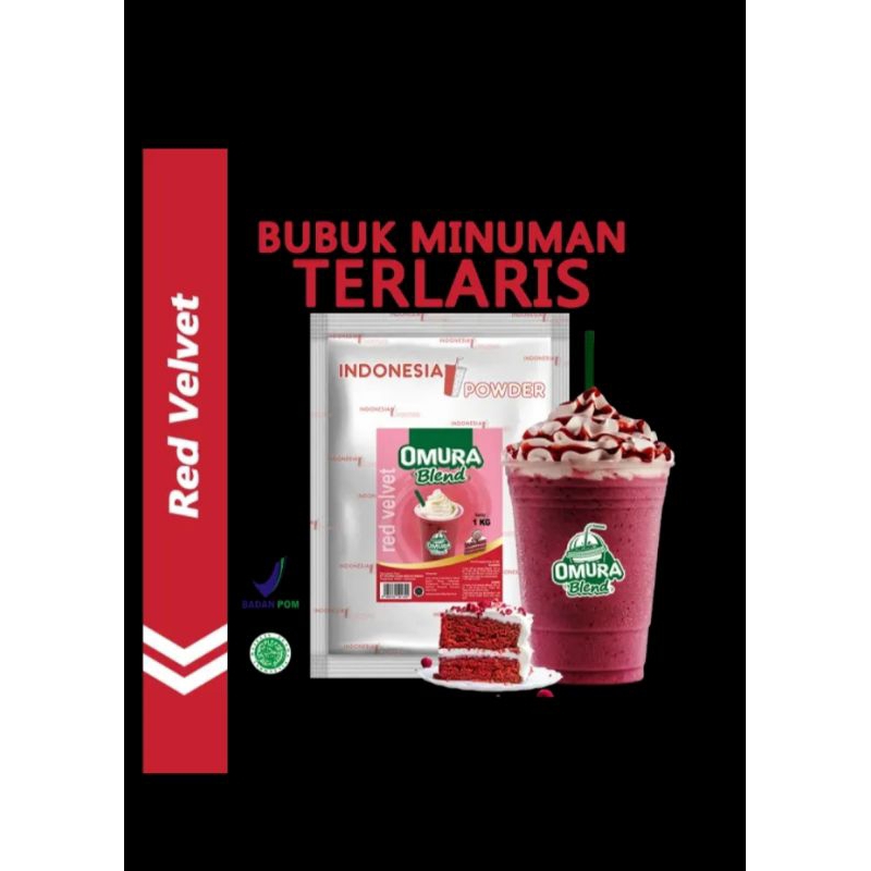 

Omura Blend Bubuk Minuman 1 kg Rasa Red Velvet