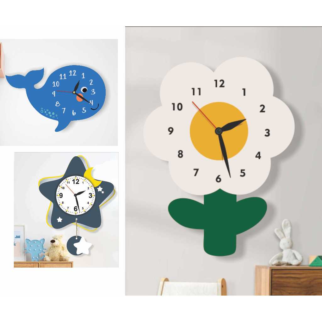 R09 JAM DINDING AESTHETIC / JAM DINDING UNIK / JAM UKIR / UKIRAN KAYU / KAYU UKIR / JAM DINDING UKIR