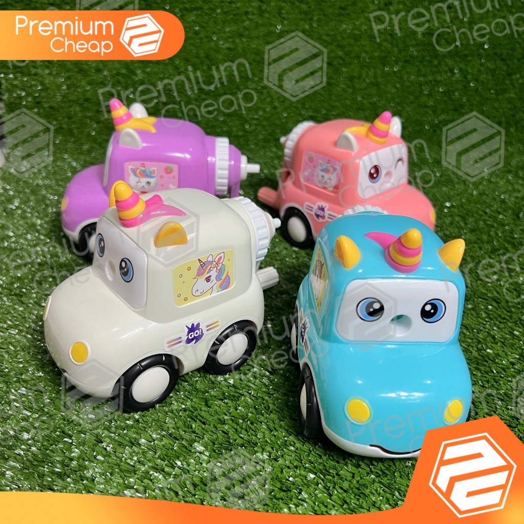 

[1 PCS] Serutan Sharpener Pensil Putar Mobil Unicorn